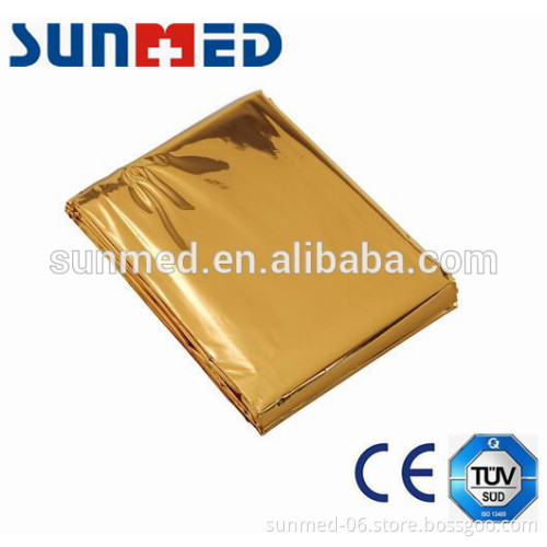 Gold foil blanket